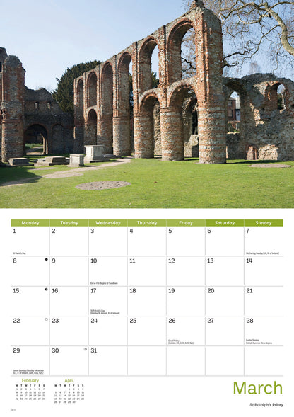 Essex A4 Calendar 2027