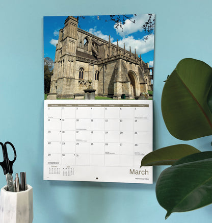 Wiltshire A4 Calendar 2027