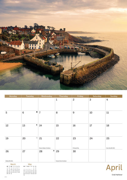 Kingdom of Fife A4 Calendar 2027