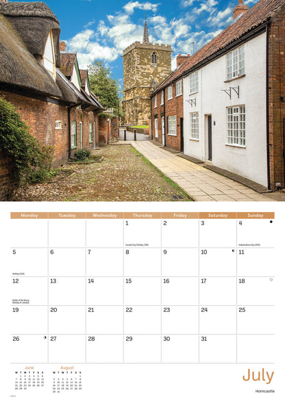 Lincolnshire A4 Calendar 2027