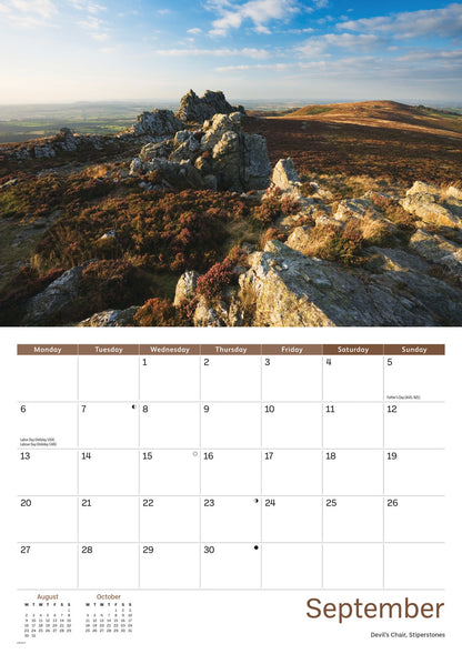 Shropshire A4 Calendar 2027