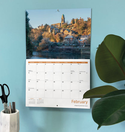 Shropshire A4 Calendar 2027