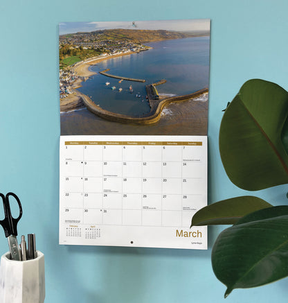 Jurassic Coast A4 Calendar 2027