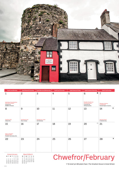 Llandudno and Conwy A4 Calendar 2027