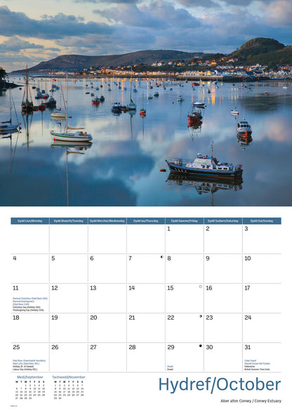 Llandudno and Conwy A4 Calendar 2027