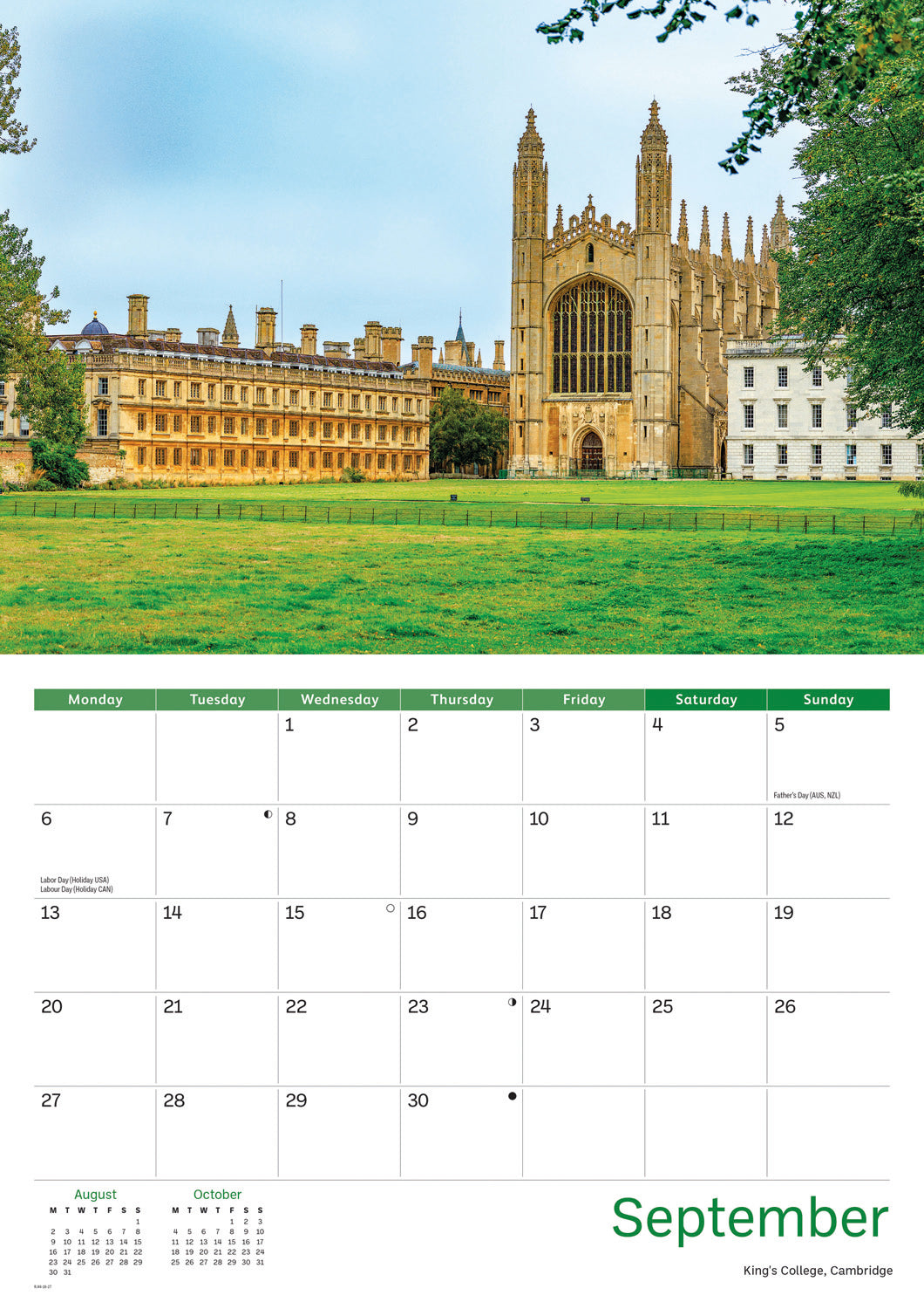 East Anglia A4 Calendar 2027