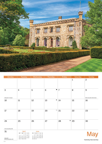 Lancashire A4 Calendar 2027