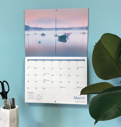 Canals & Waterways A4 Calendar 2027