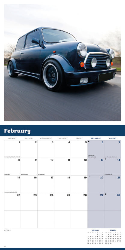 Mini Original Wall Calendar 2027