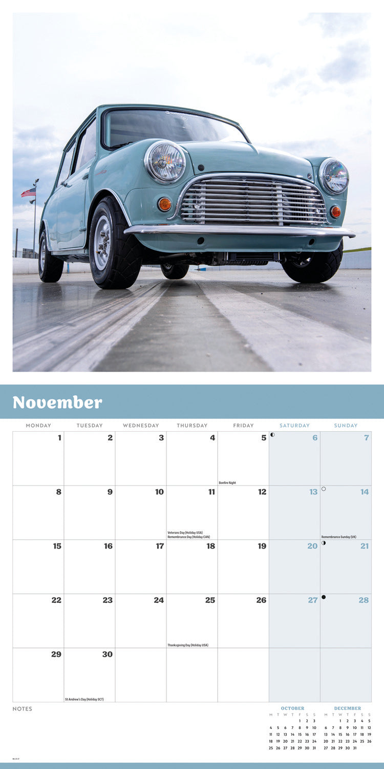 Mini Original Wall Calendar 2027