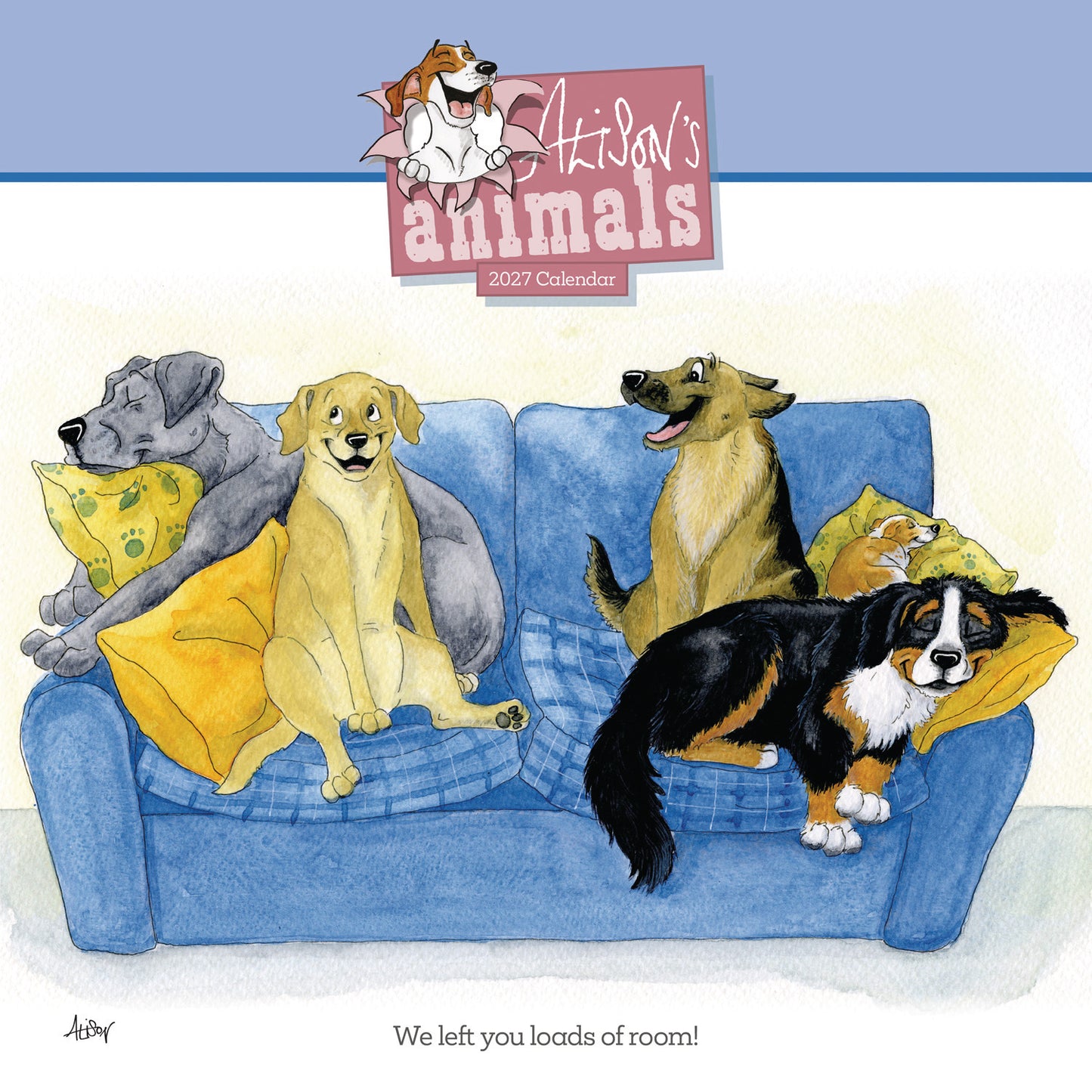 Alison's Animals Wiro Wall Calendar 2027