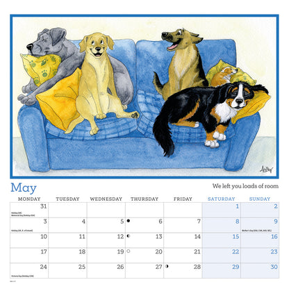 Alison's Animals Wiro Wall Calendar 2027