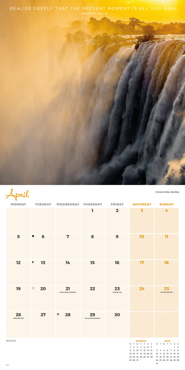 Mindful Life Wall Calendar 2027