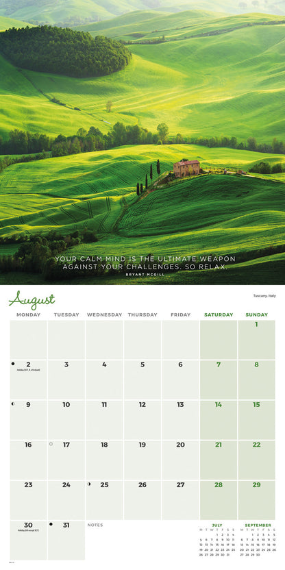 Mindful Life Wall Calendar 2027