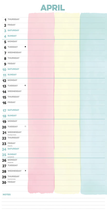 Just the Two of Us Planner Wall Calendar 2027