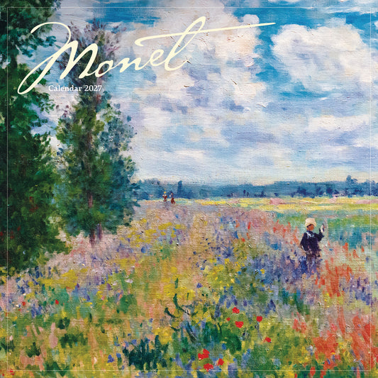 Monet Wall Calendar 2027