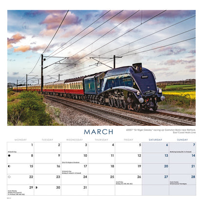 Country Railways Wiro Wall Calendar 2027