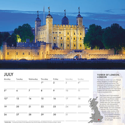 Tour of Britain, A Wiro Wall Calendar 2027