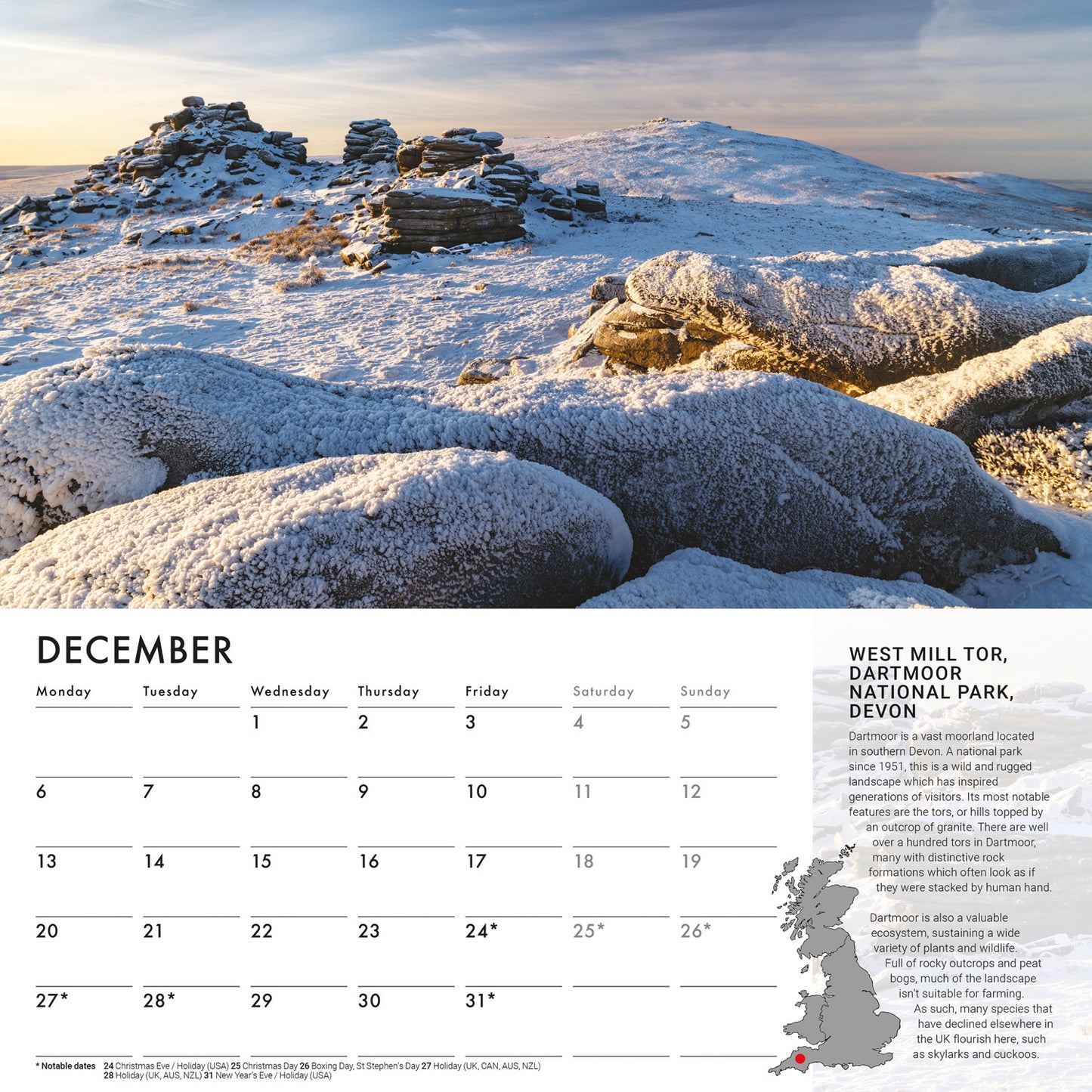 Tour of Britain, A Wiro Wall Calendar 2027
