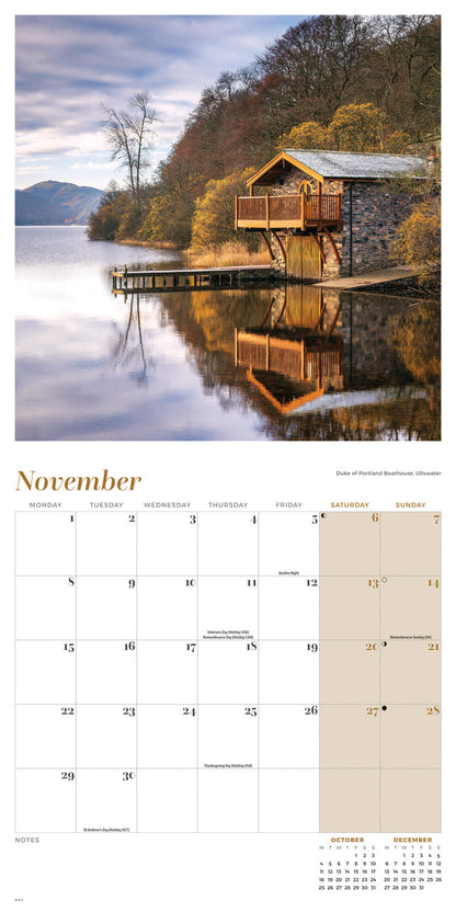 Lake District Wall Calendar 2027