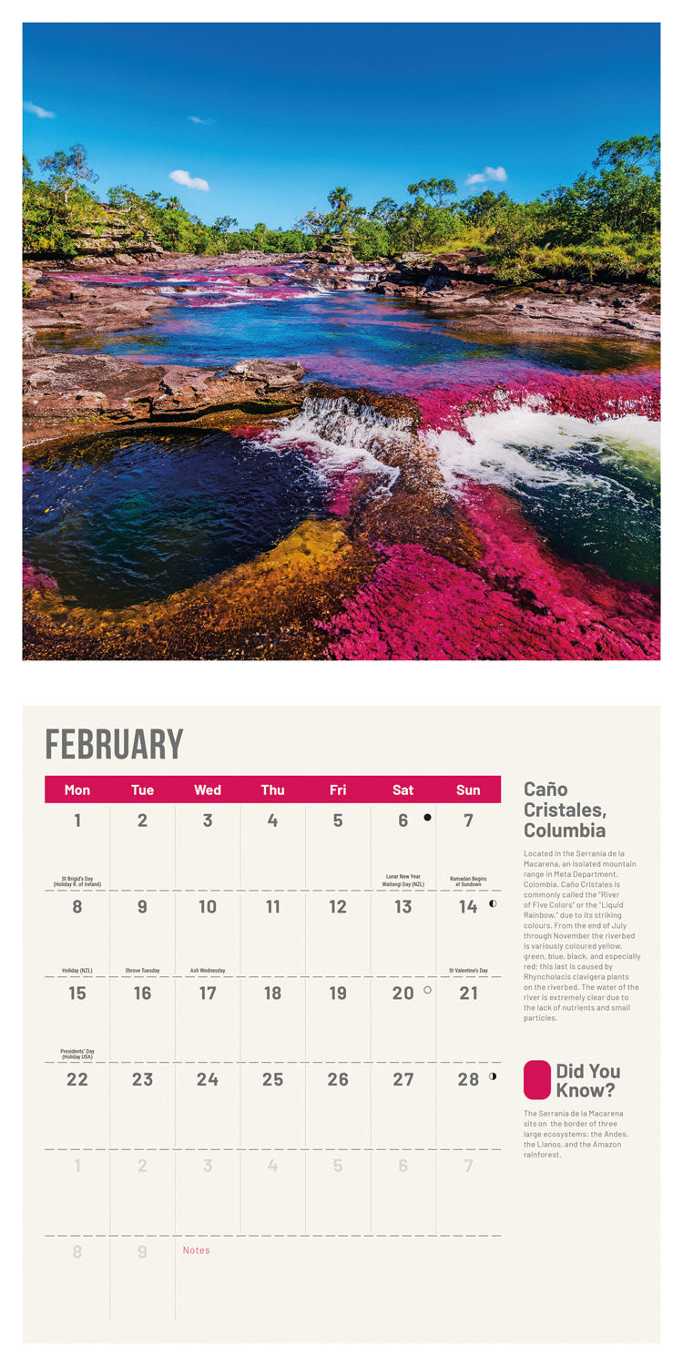 Amazing Planet Wall Calendar 2027