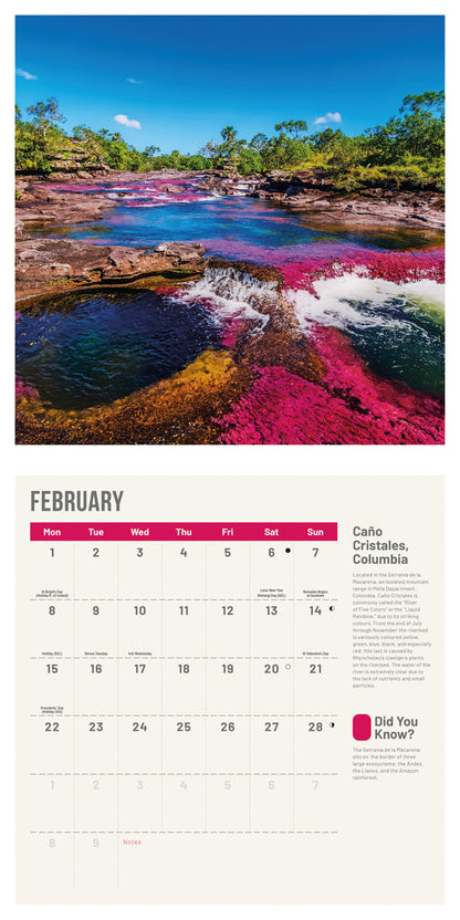 Amazing Planet Wall Calendar 2027