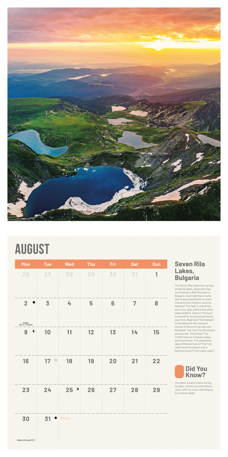 Amazing Planet Wall Calendar 2027