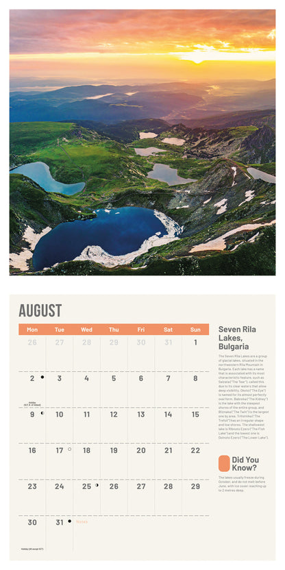 Amazing Planet Wall Calendar 2027