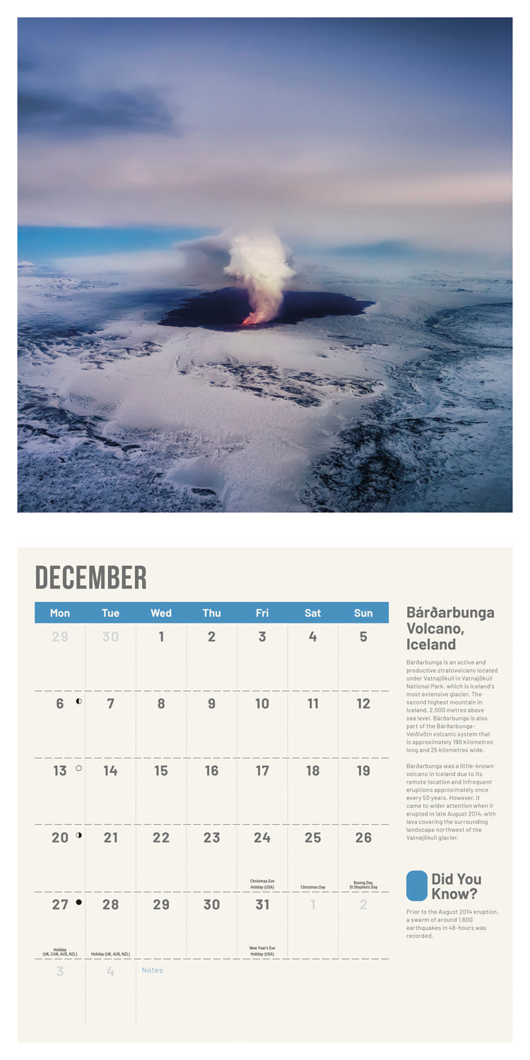 Amazing Planet Wall Calendar 2027