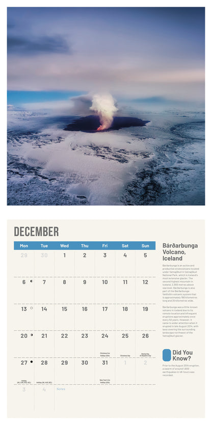 Amazing Planet Wall Calendar 2027