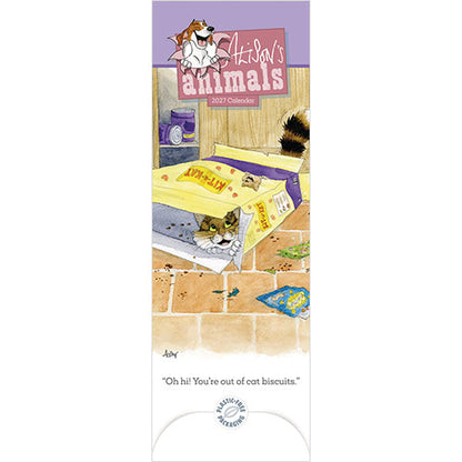 Alison's Animals Slim Calendar 2027