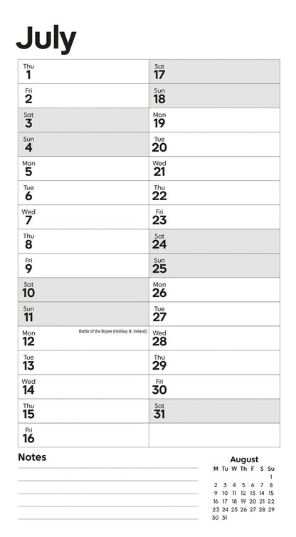 Essential MTV Stubby Slim Calendar 2027