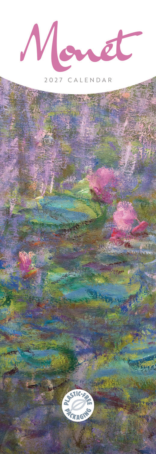 Monet Slim Calendar 2027