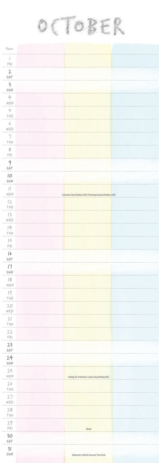 You, Me and Us Planner Slim Calendar 2027