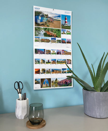 Around Britain Wall Calendar 2027