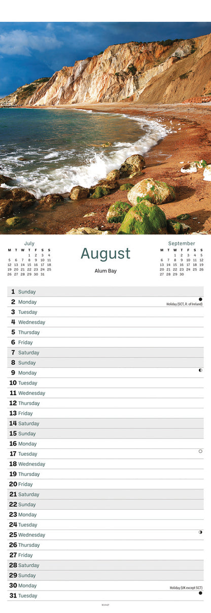 Isle of Wight Slim Calendar 2027