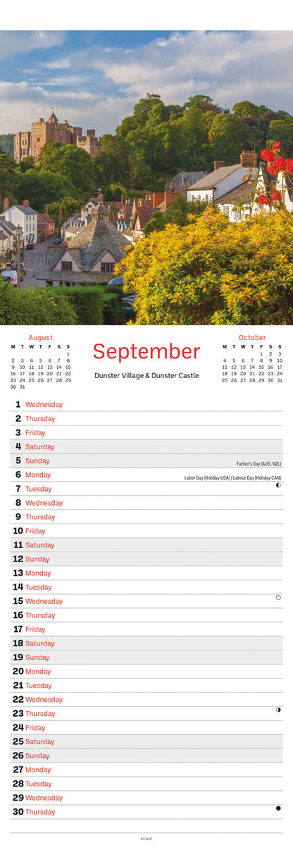 Somerset Slim Calendar 2027