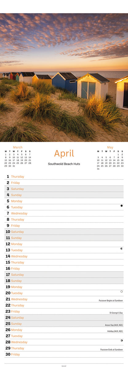 Suffolk Slim Calendar 2027