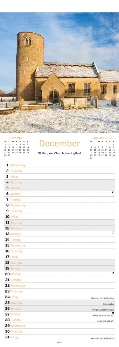 Suffolk Slim Calendar 2027