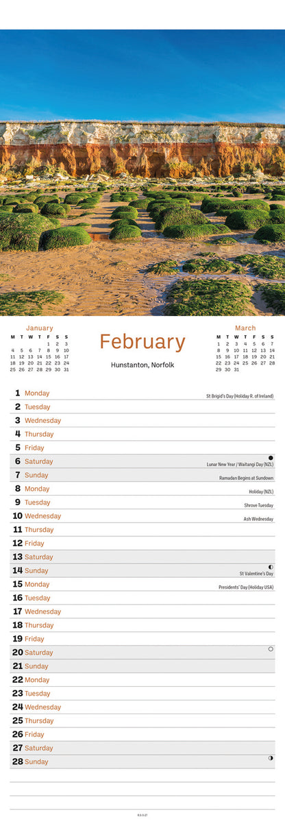 East Anglia Slim Calendar 2027