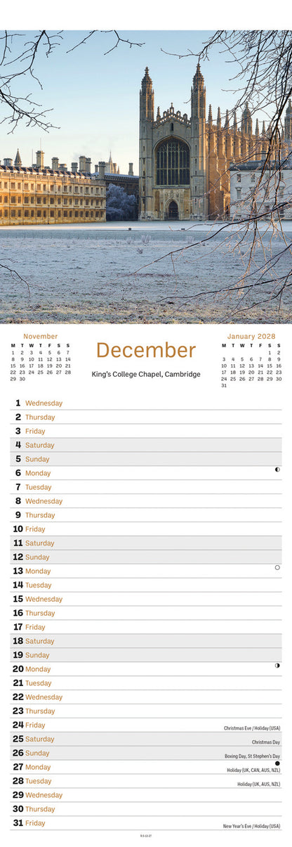 East Anglia Slim Calendar 2027