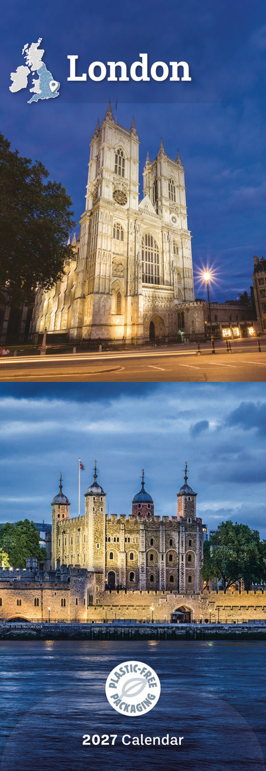 London Slim Calendar 2027