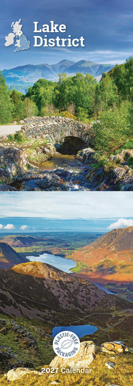 Lake District Slim Calendar 2027