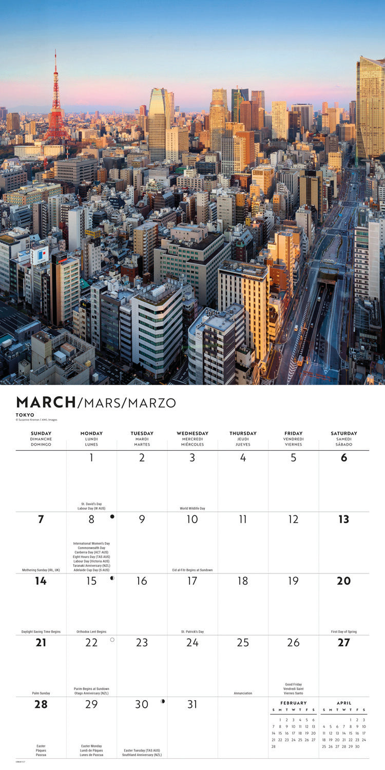 Japan Wall Calendar 2027