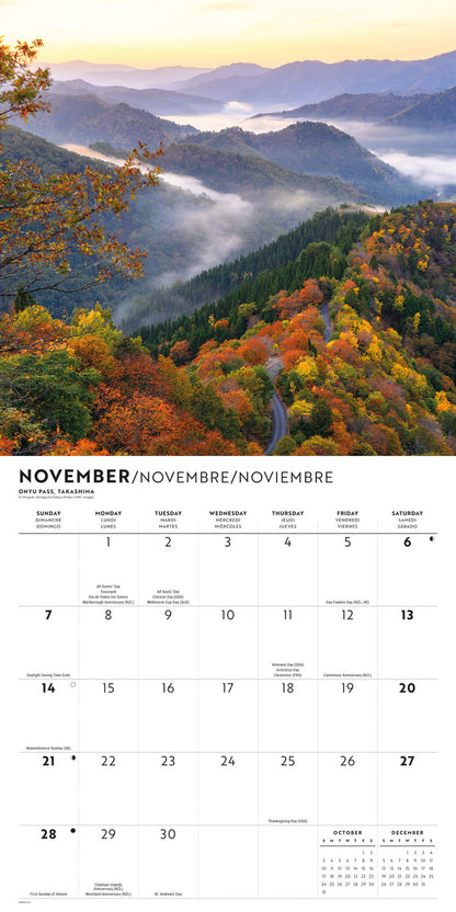 Japan Wall Calendar 2027