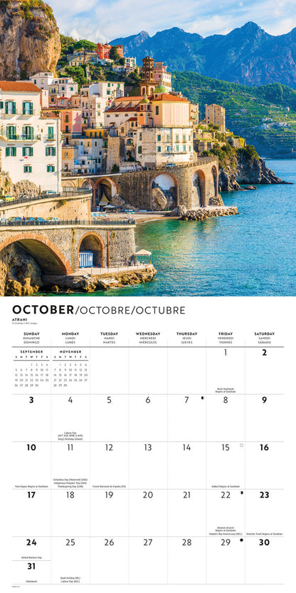 Italia Wall Calendar 2027