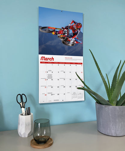 Motocross Wall Calendar 2027