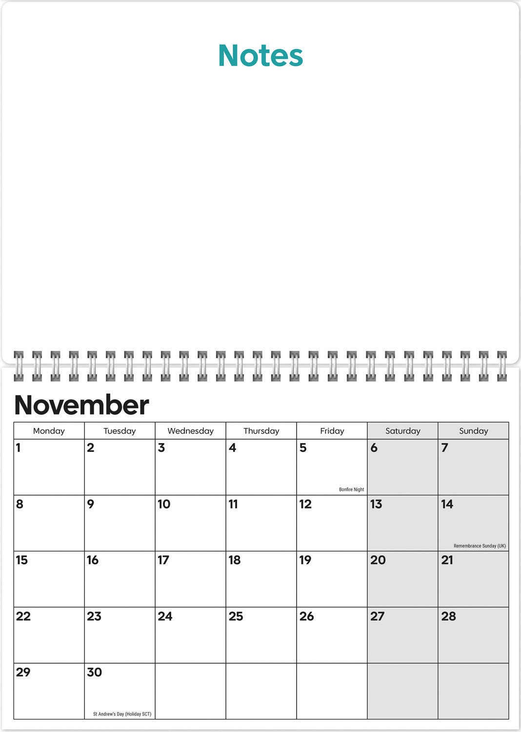 Essential Memo Calendar P A3 Calendar 2027