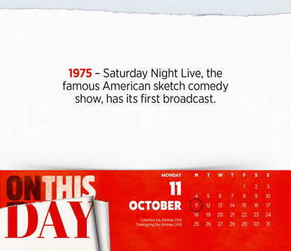 On This Day Box Calendar 2027