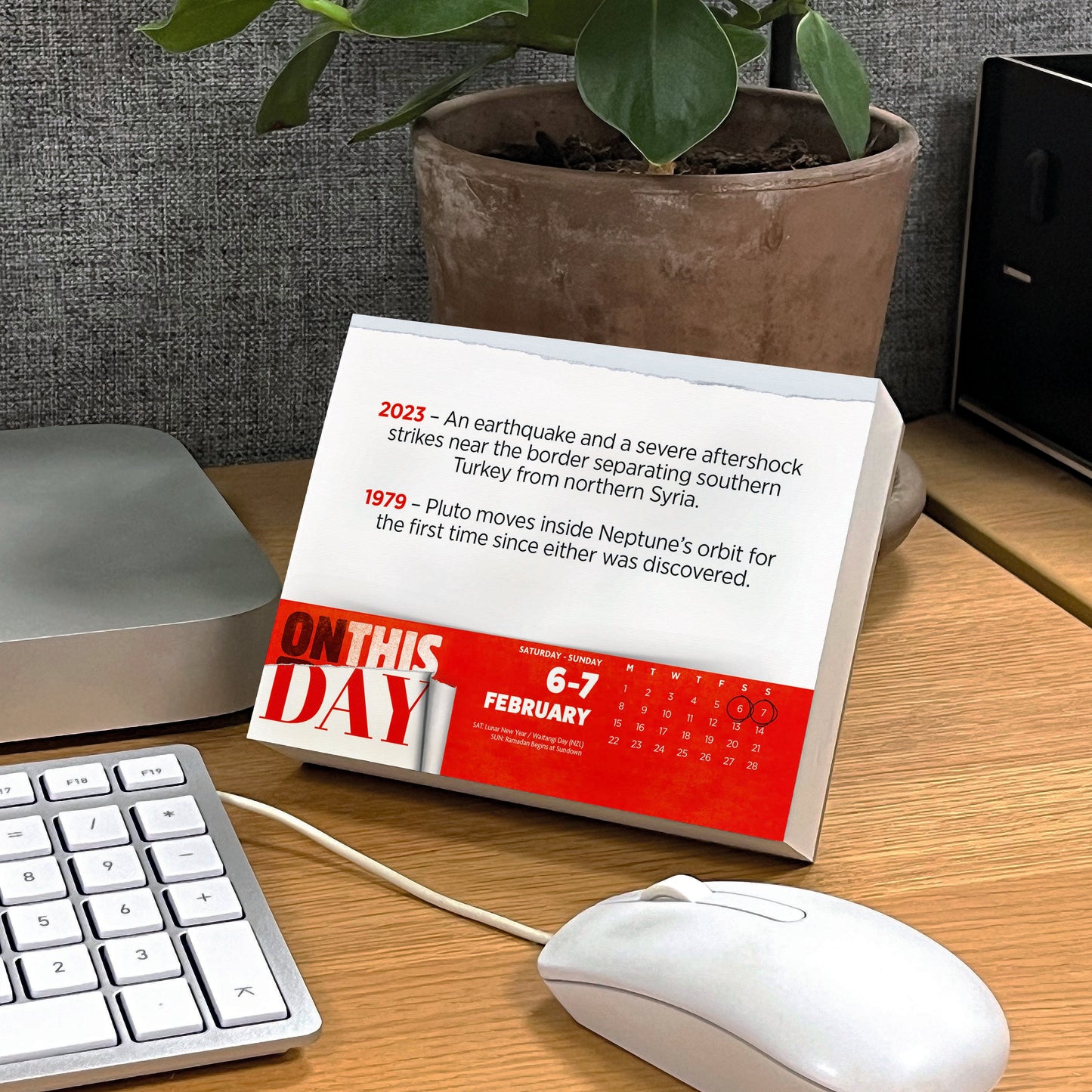 On This Day Box Calendar 2027